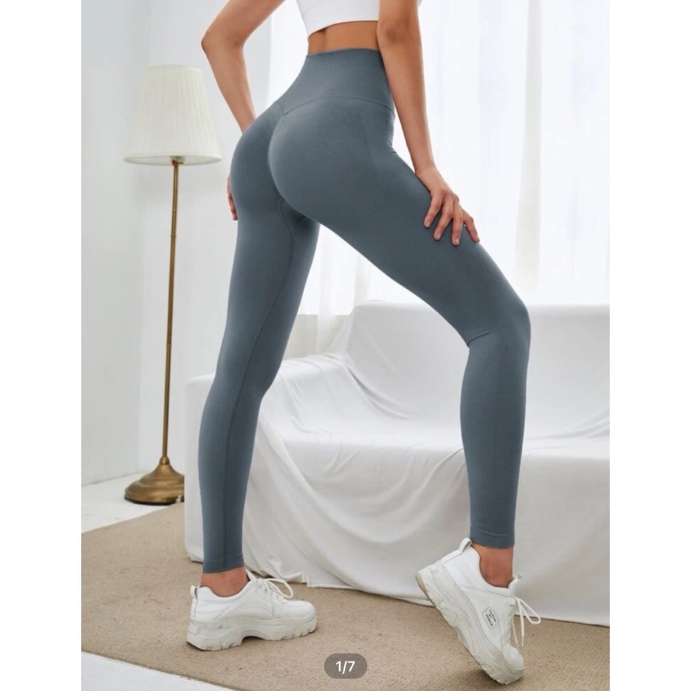 Gray leggings